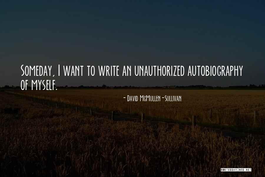 How Do I Write My Own Quotes By David McMullen-Sullivan