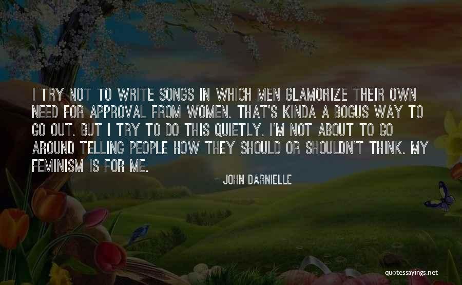 How Do I Write My Own Quotes By John Darnielle