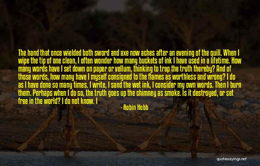 How Do I Write My Own Quotes By Robin Hobb