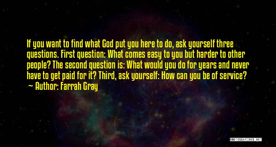 How Do You Find Yourself Quotes By Farrah Gray