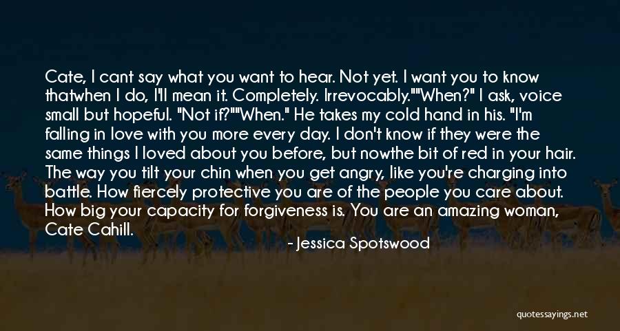 How Do You Know You're In Love Quotes By Jessica Spotswood