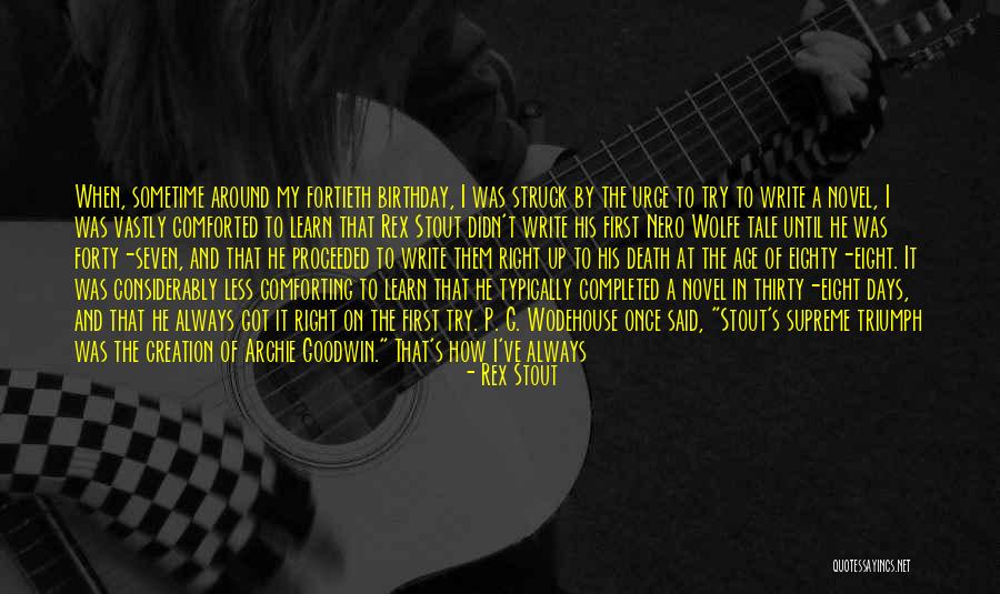 How Do You Write Quotes By Rex Stout How Do You Write Quotes By Rex Stout