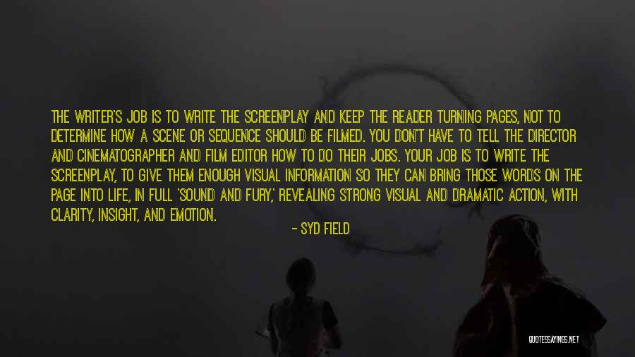 How Do You Write Quotes By Syd Field How Do You Write Quotes By Syd Field