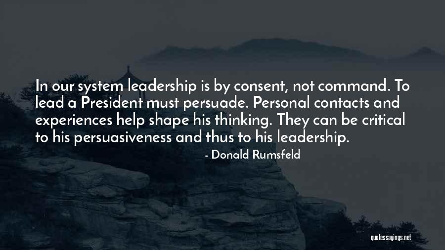 How Experiences Shape Us Quotes By Donald Rumsfeld How Experiences Shape Us Quotes By Donald Rumsfeld