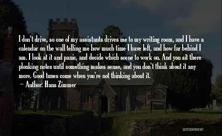 How Far You Come Quotes By Hans Zimmer