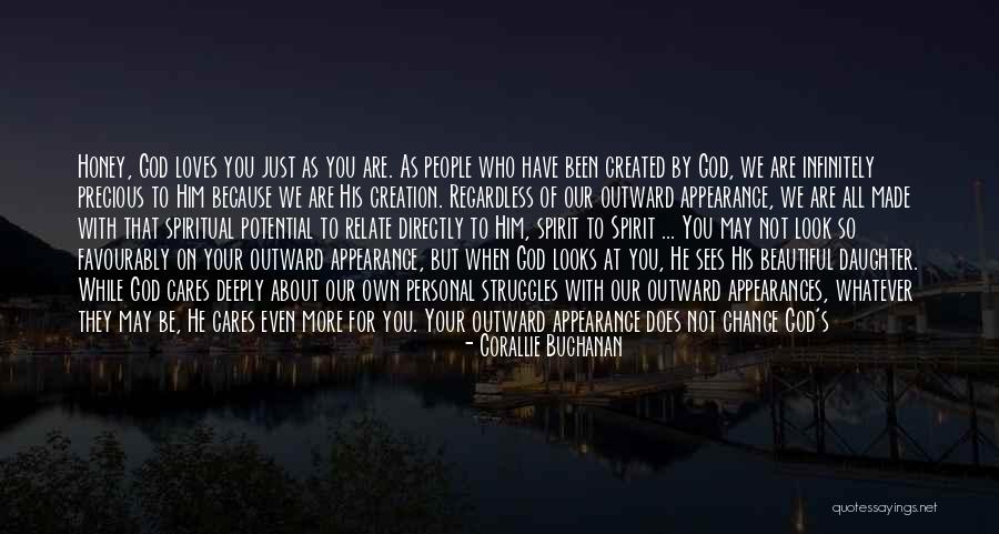 How God Sees Beauty Quotes By Corallie Buchanan How God Sees Beauty Quotes By Corallie Buchanan