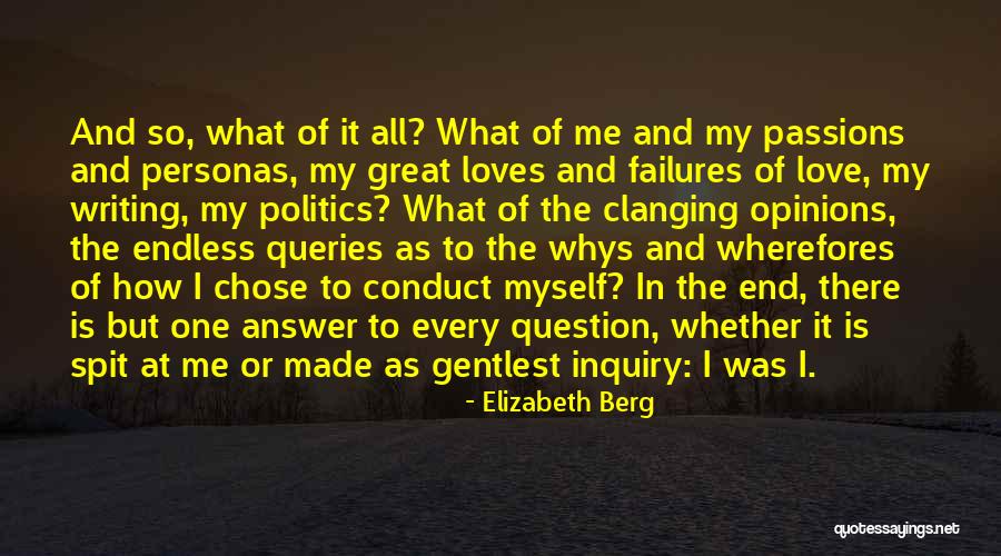 How Great My Life Is Quotes By Elizabeth Berg