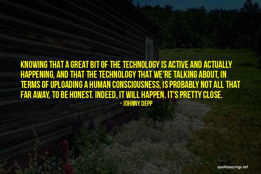 How Great Technology Is Quotes By Johnny Depp