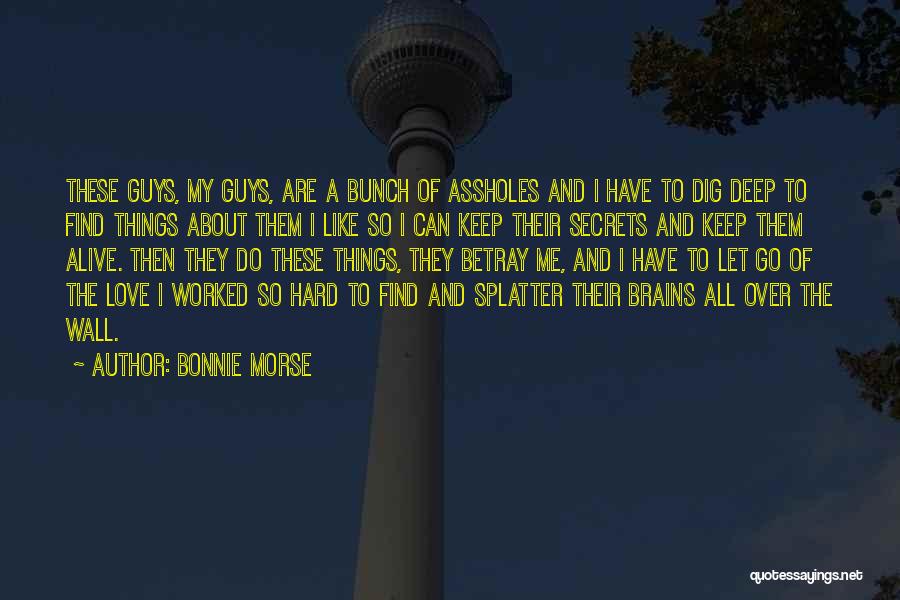How Hard It Is To Find Love Quotes By Bonnie Morse