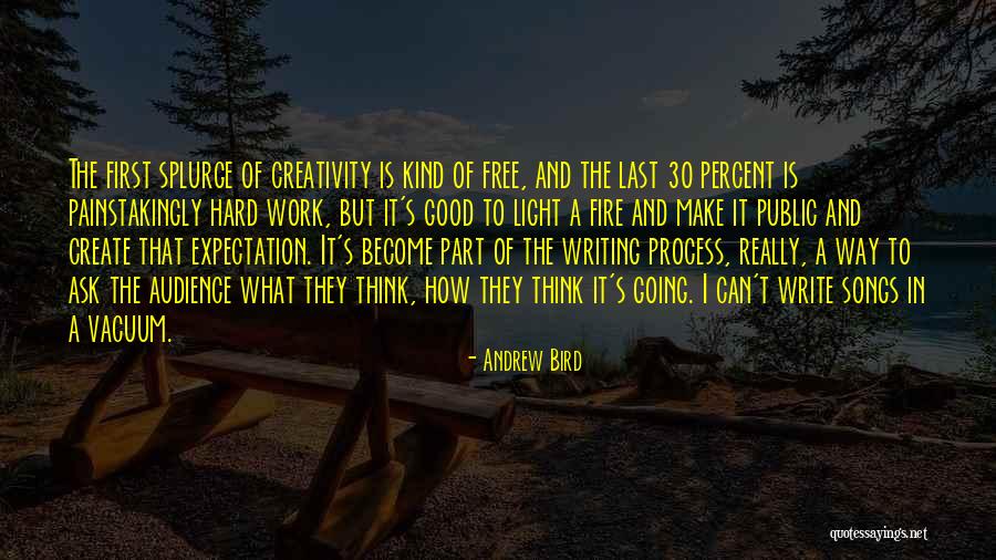 How Hard It Is To Write Quotes By Andrew Bird How Hard It Is To Write Quotes By Andrew Bird