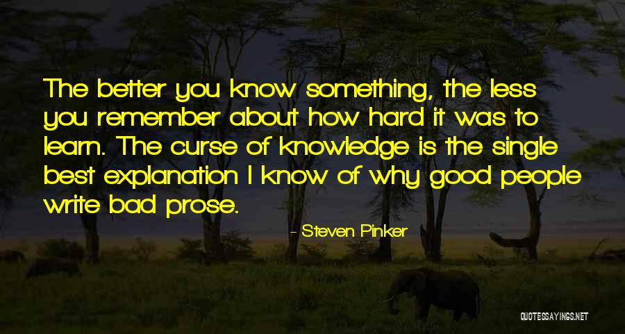 How Hard It Is To Write Quotes By Steven Pinker How Hard It Is To Write Quotes By Steven Pinker