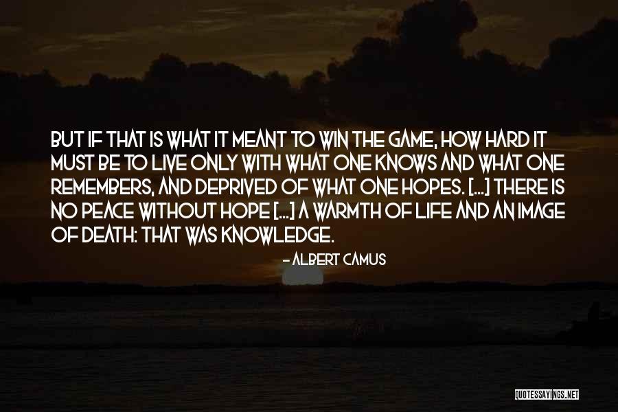 How Hard Life Quotes By Albert Camus