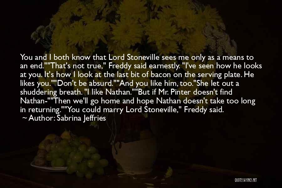 How He Looks At Me Quotes By Sabrina Jeffries
