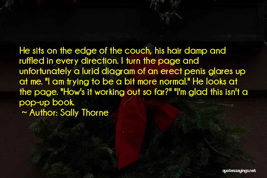 How He Looks At Me Quotes By Sally Thorne