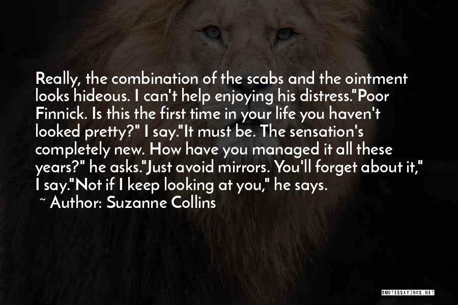 How He Looks At You Quotes By Suzanne Collins