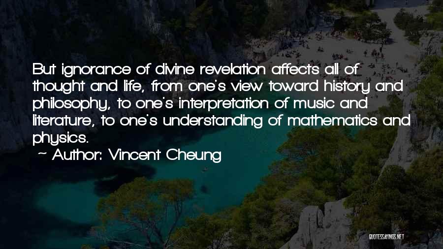 How History Affects Us Quotes By Vincent Cheung