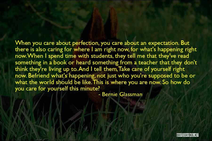 How I Care About You Quotes By Bernie Glassman