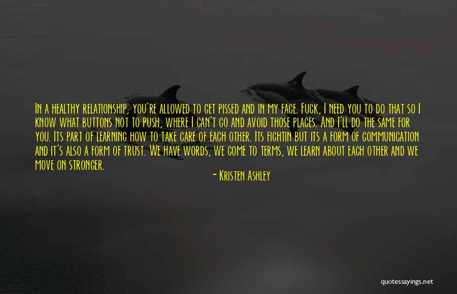How I Care About You Quotes By Kristen Ashley How I Care About You Quotes By Kristen Ashley