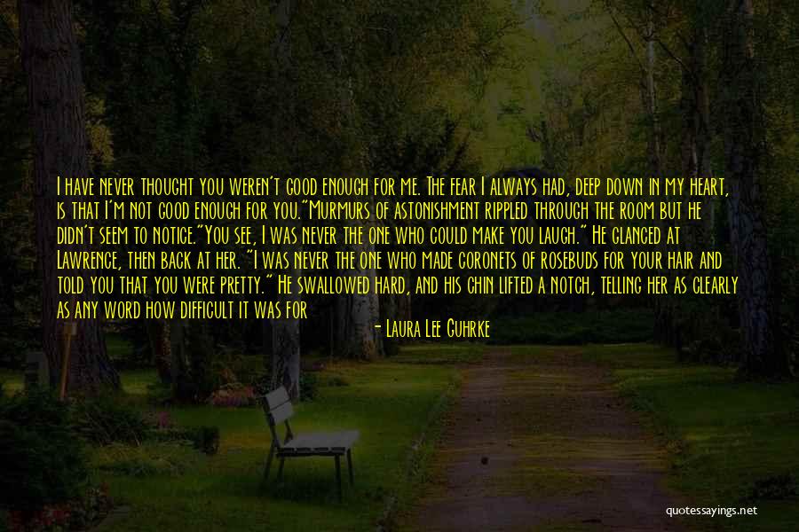 How I Care About You Quotes By Laura Lee Guhrke