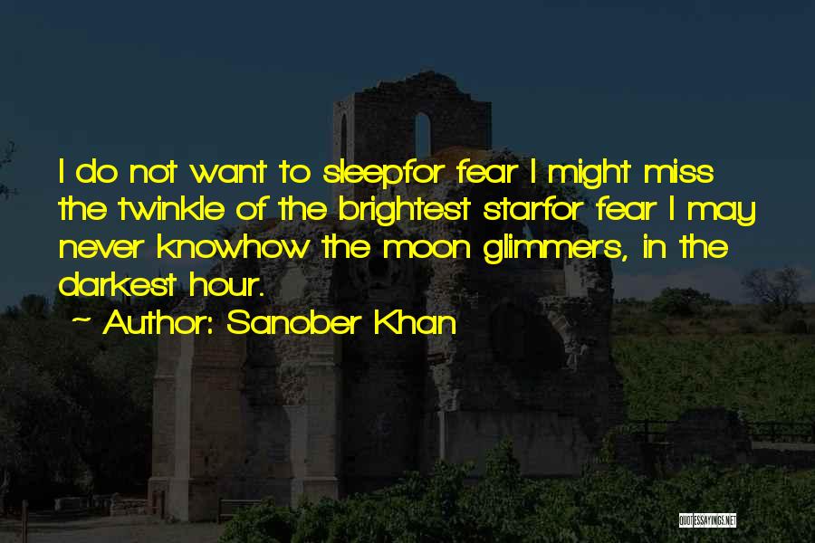 How I Sleep Quotes By Sanober Khan