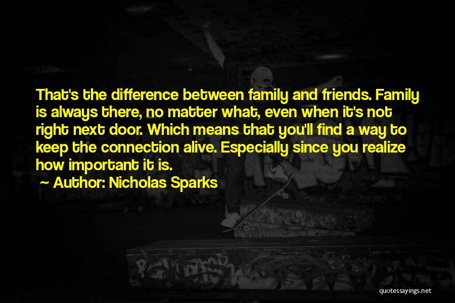 How Important Family Is Quotes By Nicholas Sparks