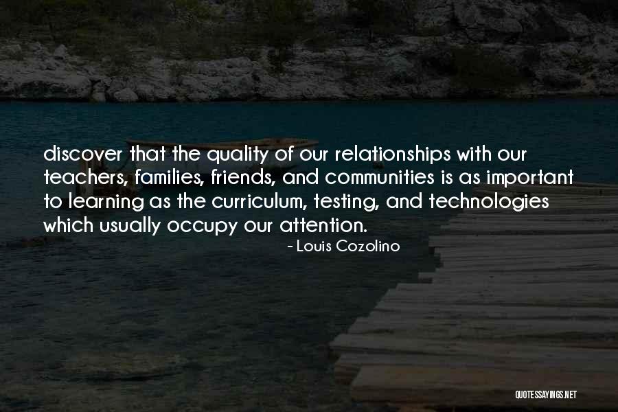 How Important Teachers Are Quotes By Louis Cozolino How Important Teachers Are Quotes By Louis Cozolino