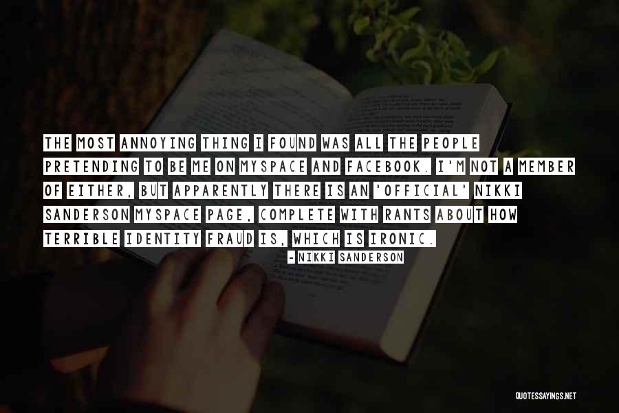 How Ironic Quotes By Nikki Sanderson How Ironic Quotes By Nikki Sanderson