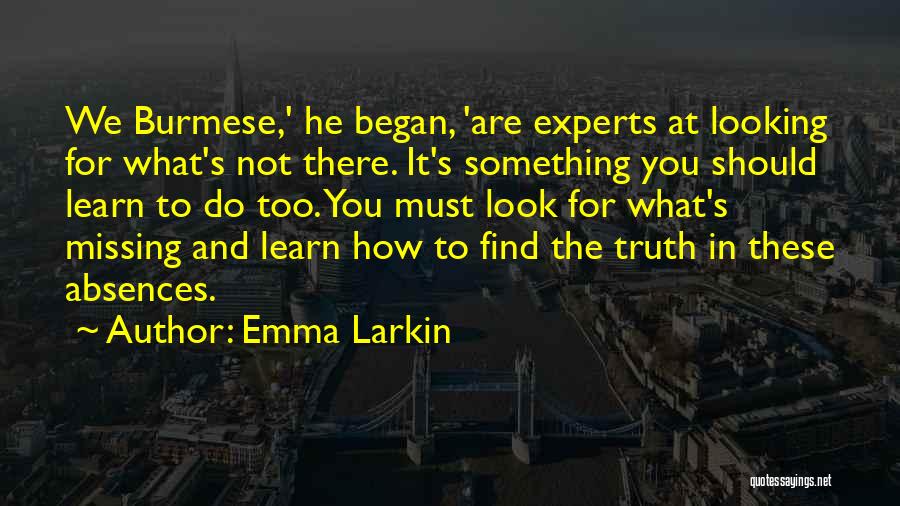 How Life Began Quotes By Emma Larkin