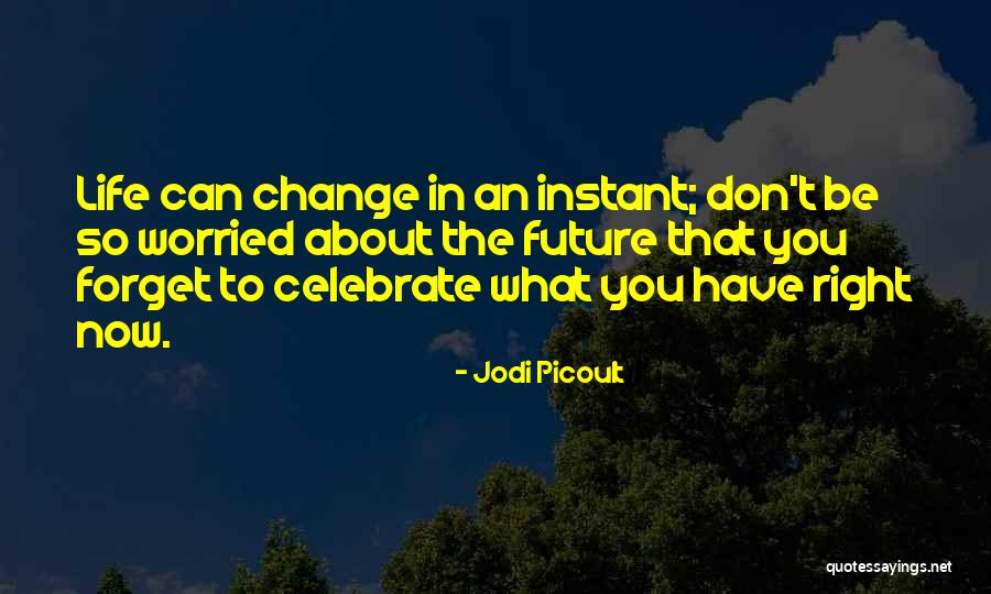 How Life Can Change In An Instant Quotes By Jodi Picoult How Life Can Change In An Instant Quotes By Jodi Picoult