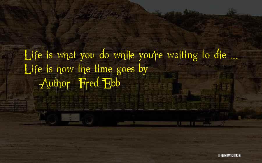How Life Goes Quotes By Fred Ebb