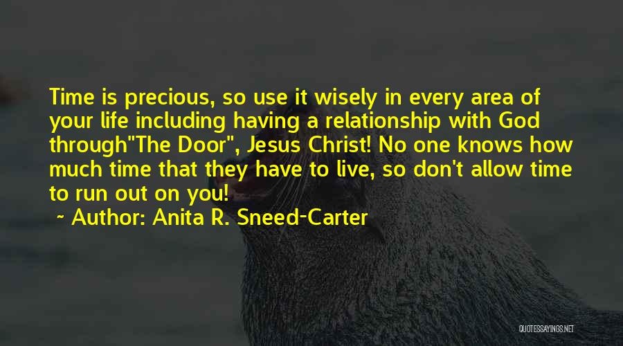 How Life Is So Precious Quotes By Anita R. Sneed-Carter