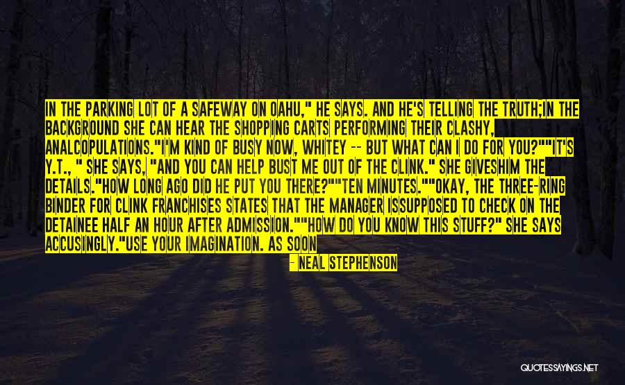 How Long Can You Wait Quotes By Neal Stephenson