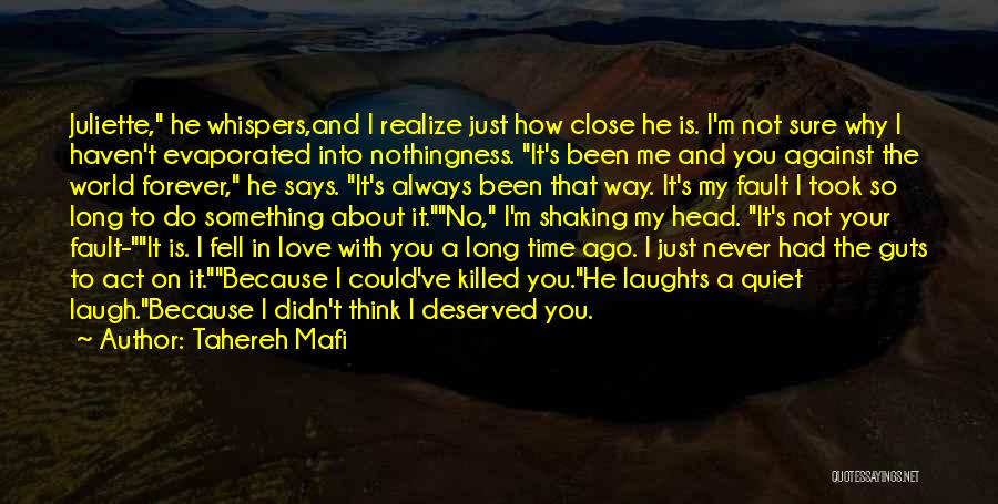 How Long I Love You Quotes By Tahereh Mafi