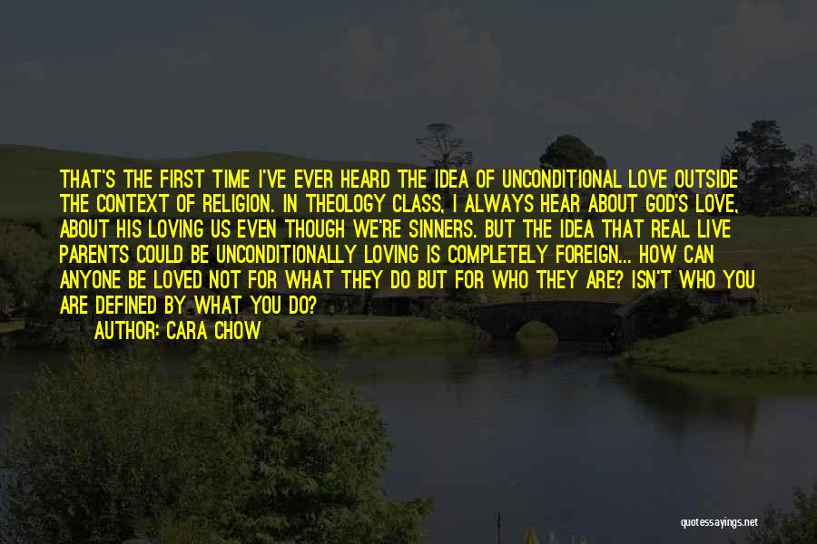 How Love Is Not Real Quotes By Cara Chow