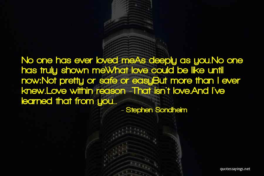 How Love Isn't Easy Quotes By Stephen Sondheim How Love Isn't Easy Quotes By Stephen Sondheim