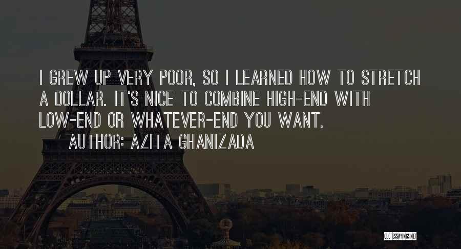 How Low Quotes By Azita Ghanizada