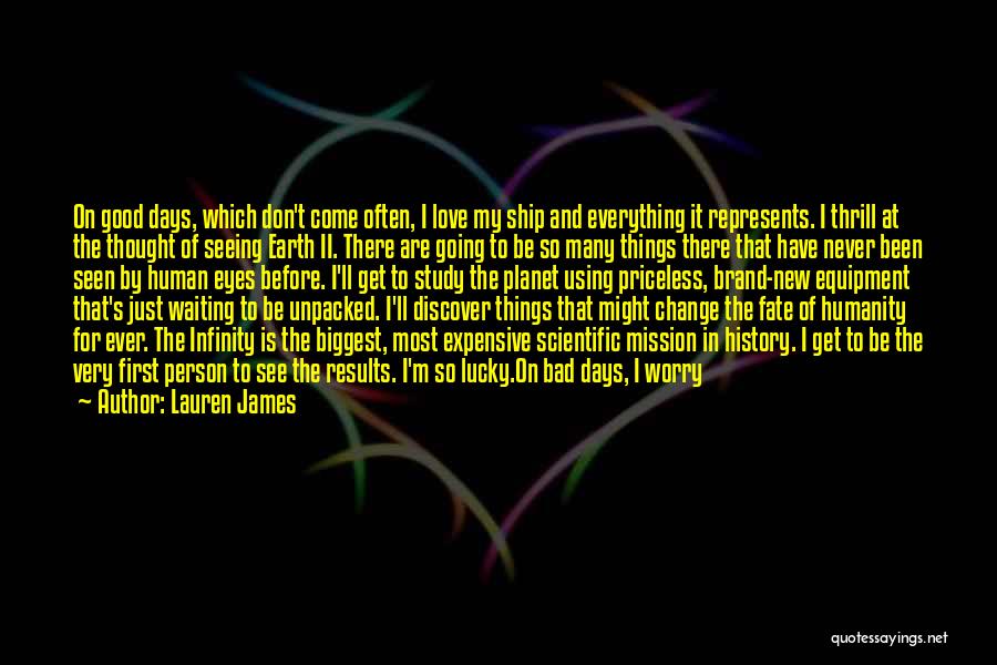 How Lucky Am I Quotes By Lauren James