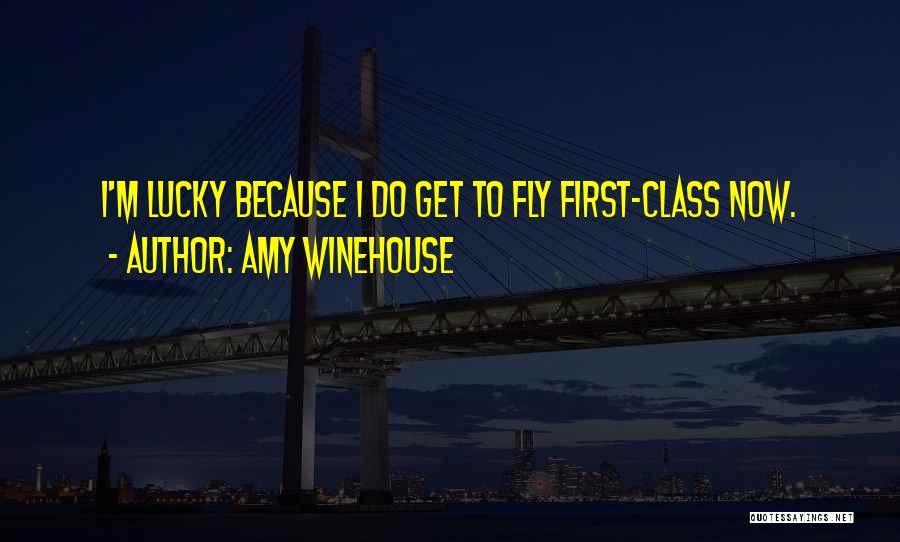 How Lucky Am I To Have You Quotes By Amy Winehouse