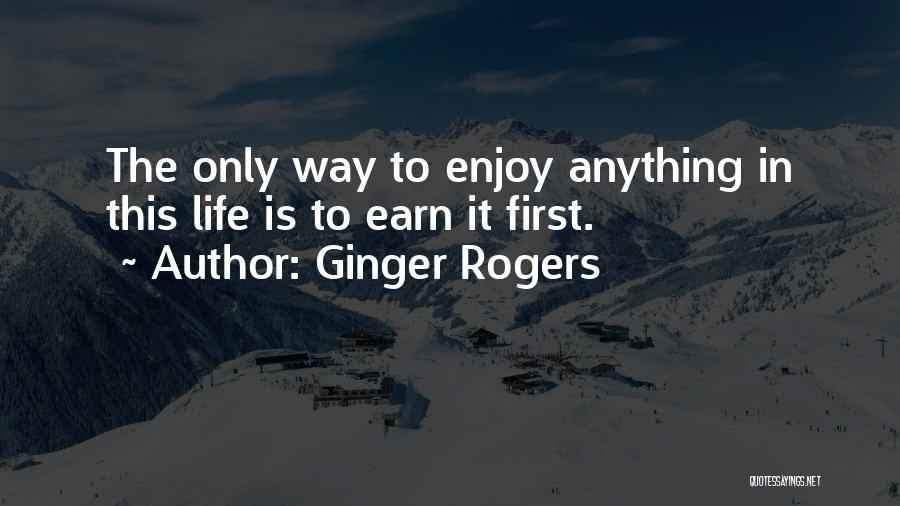 How Lucky Im Quotes By Ginger Rogers