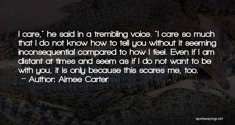 How Much Do You Care Quotes By Aimee Carter