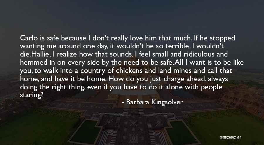 How Much You Like Him Quotes By Barbara Kingsolver How Much You Like Him Quotes By Barbara Kingsolver