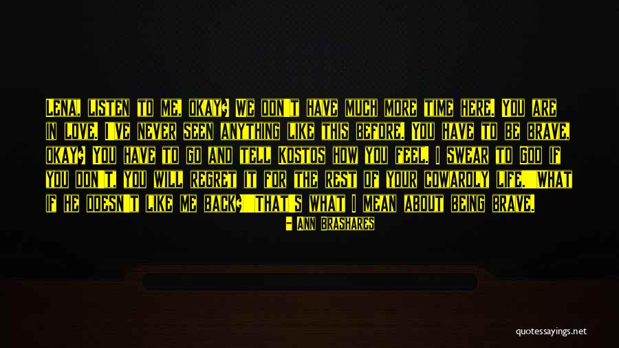 How Much You Mean Quotes By Ann Brashares How Much You Mean Quotes By Ann Brashares