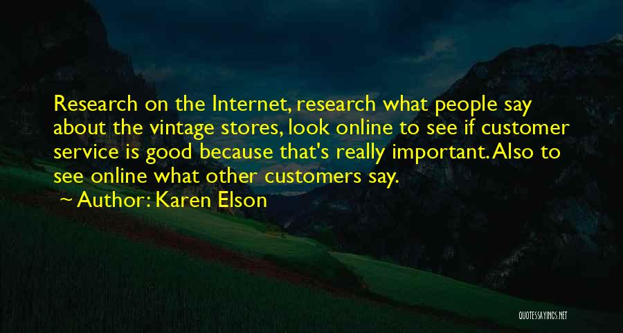 How Others See You Is Not Important Quotes By Karen Elson