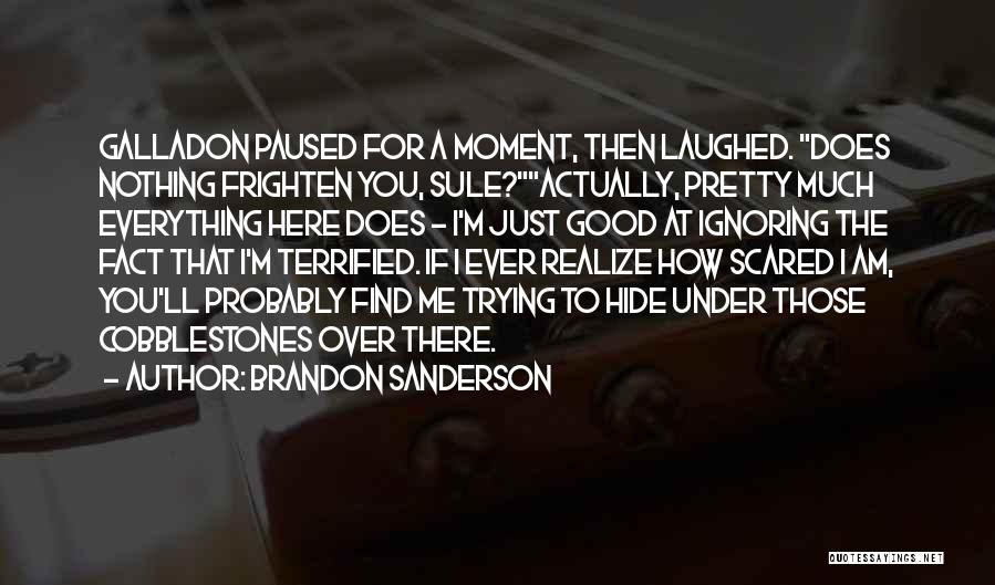 How Pretty Am I Quotes By Brandon Sanderson