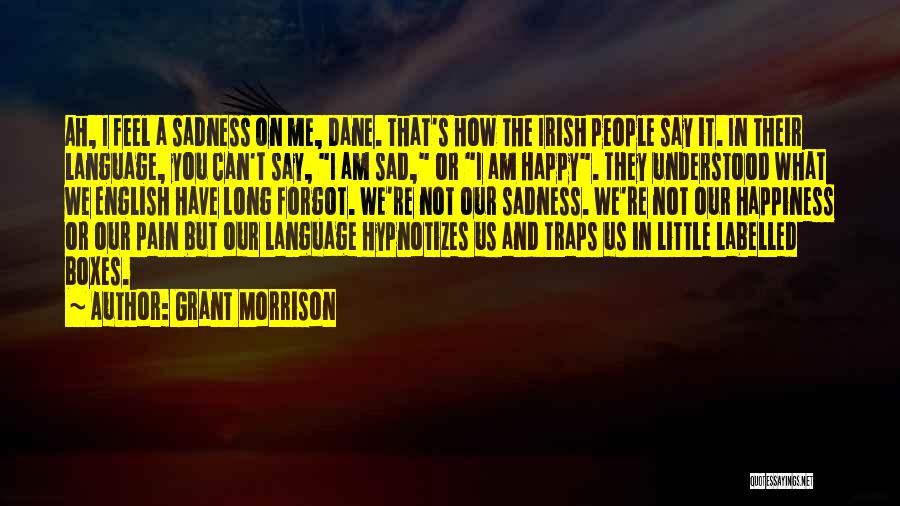 How Sad I Am Quotes By Grant Morrison