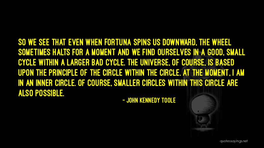 How Small We Are In The Universe Quotes By John Kennedy Toole