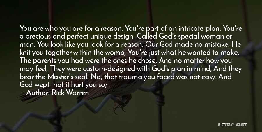 How Special You Are Quotes By Rick Warren