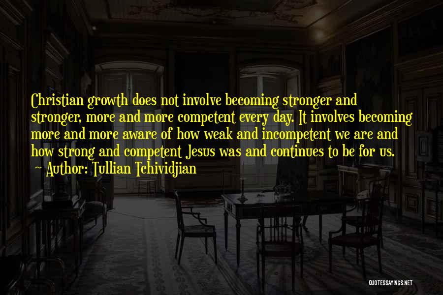 How Strong We Are Quotes By Tullian Tchividjian