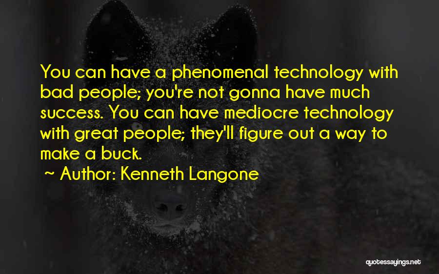 How Technology Is Bad Quotes By Kenneth Langone