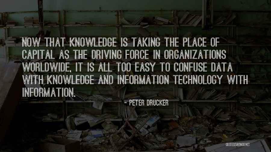 How Technology Is Taking Over Quotes By Peter Drucker How Technology Is Taking Over Quotes By Peter Drucker